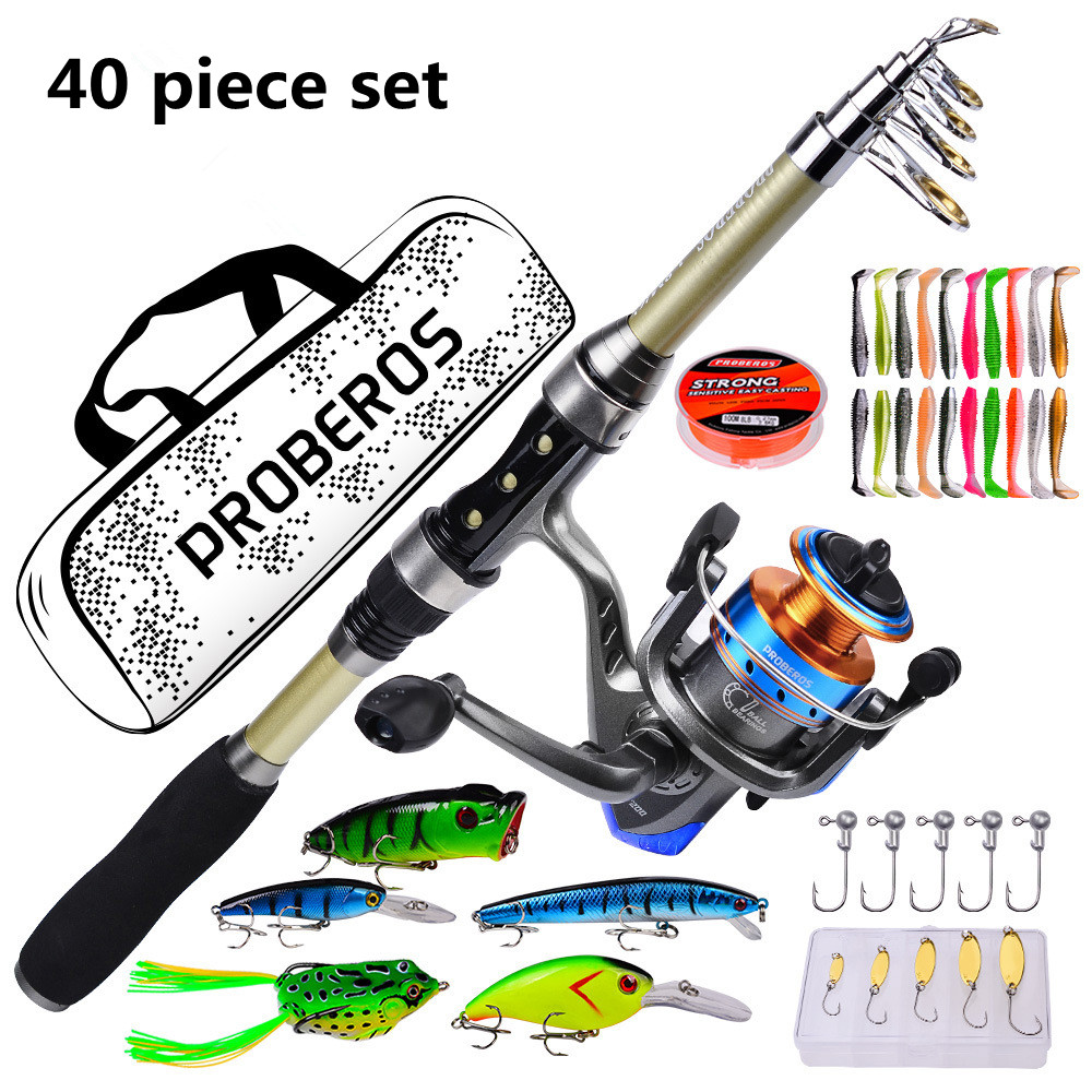 Fly Fishing Set - Set da 40 Pezzi di Nuove