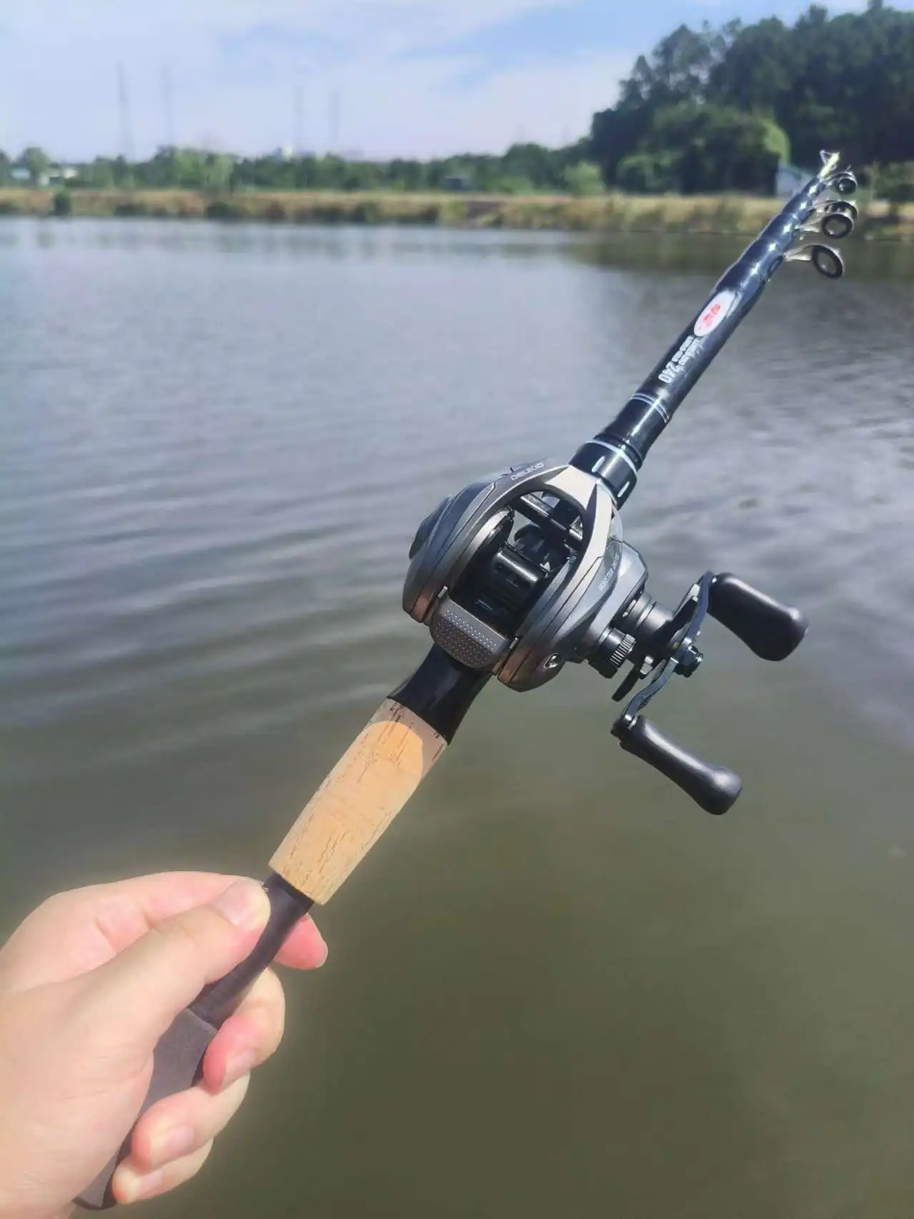 Fishing Equipment Europe - DEUKIO Set Canna da Pesca e