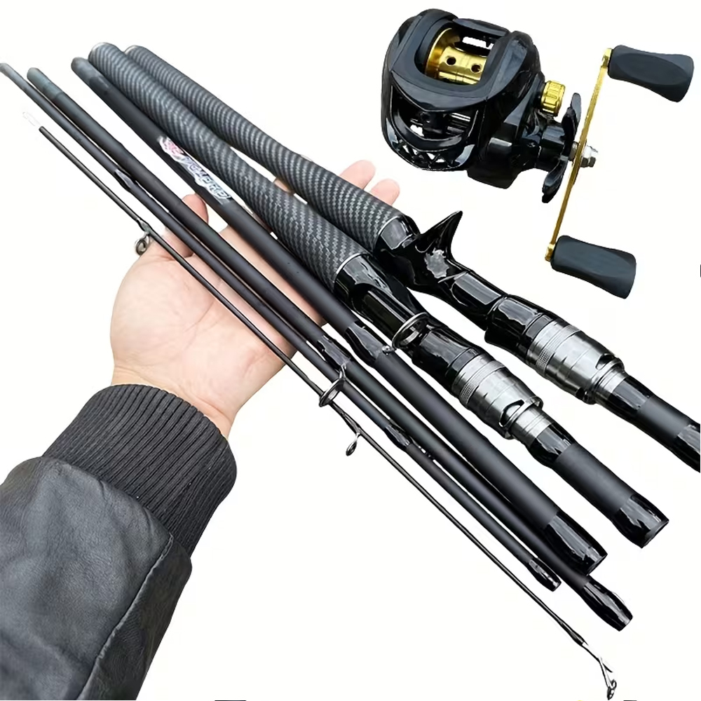 Fishing Equipment Europe - Set da Pesca Spinning/Casting 4/5 Sezioni