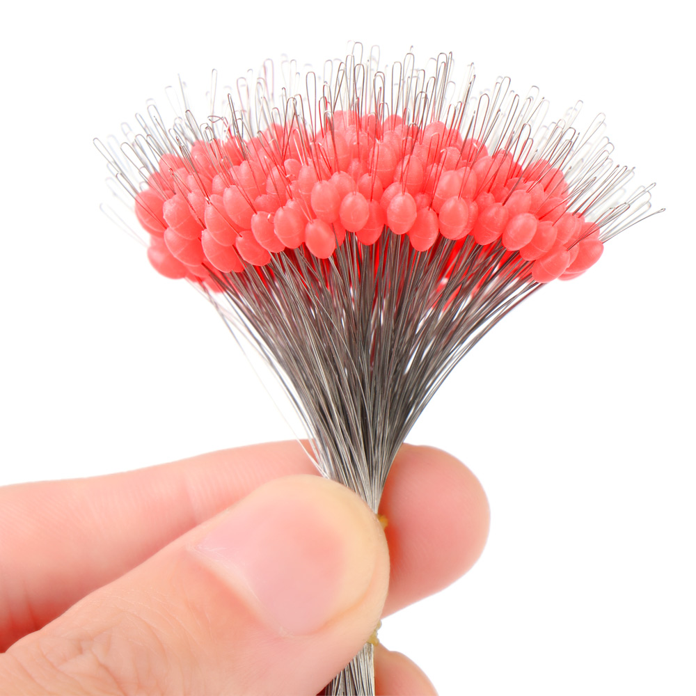 Fishing Bobber Float - 300 pz/lotto Silicone Space Bean Stopper