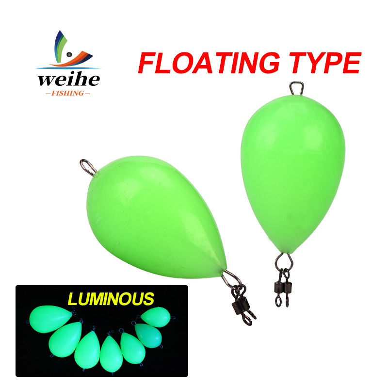 Night Float Fishing - WEIHE 1PC Bobber da pesca che