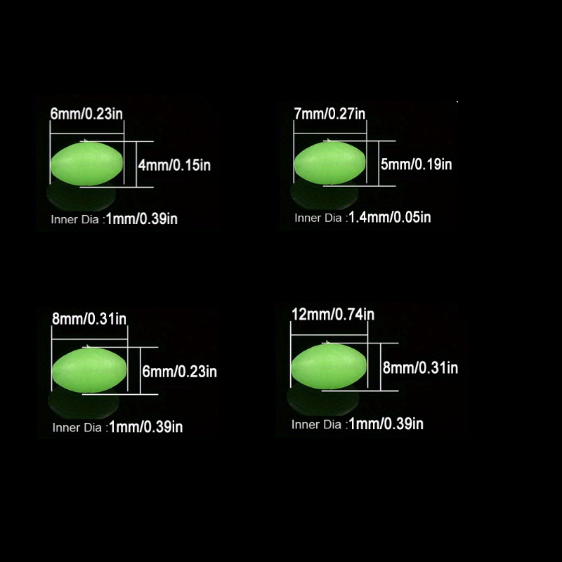 100 pz/lotto Ovale Notte Lumin - Night Float Fishing recensione e prezzo
