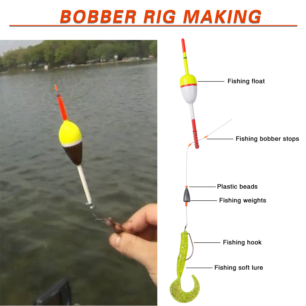 100 pezzi galleggiante da pesc - Fishing Bobber Float recensione e prezzo