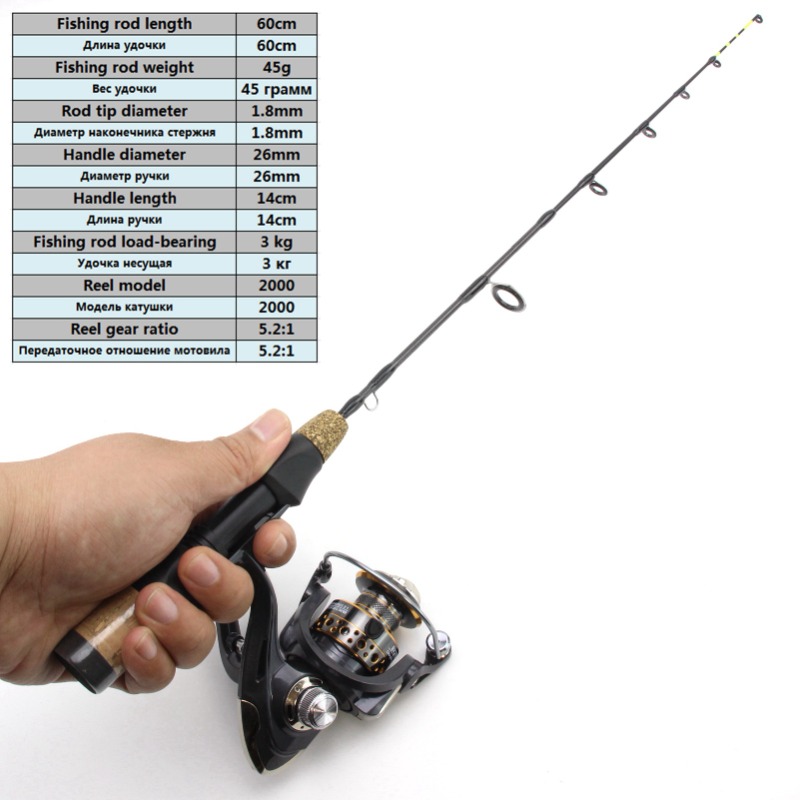 60 centimetri 2 Punte Rod Reel - Fishing Equipment Europe recensione e prezzo