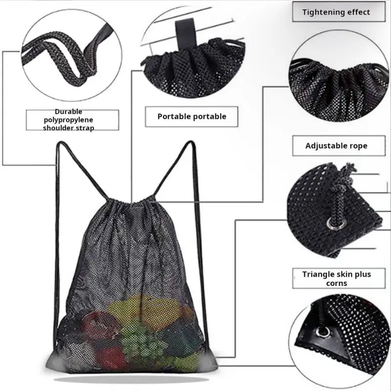 Zaino in rete con corda, borsa - Fishing Equipment Bag recensione e prezzo