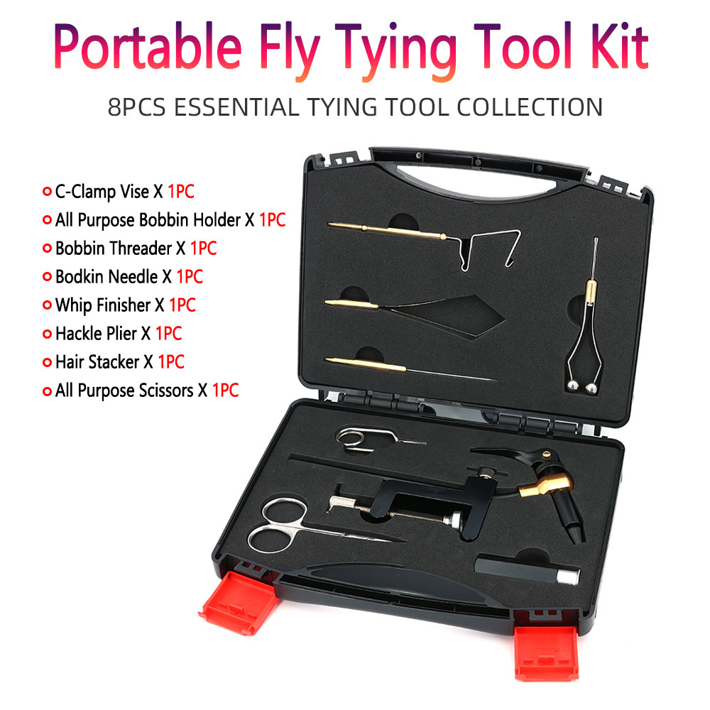 Set di 8 Pezzi in Acciaio Temp - Fly Fishing Set recensione e prezzo