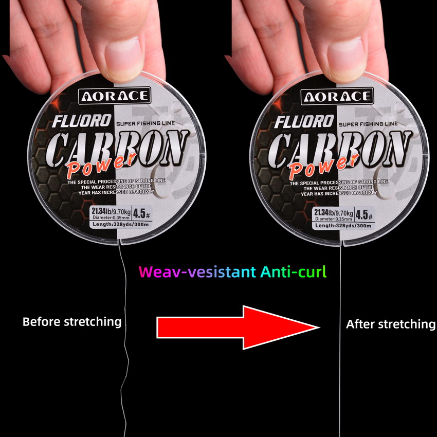 Aorace 300M Linea di pesca in  - Fluorocarbon Line recensione e prezzo