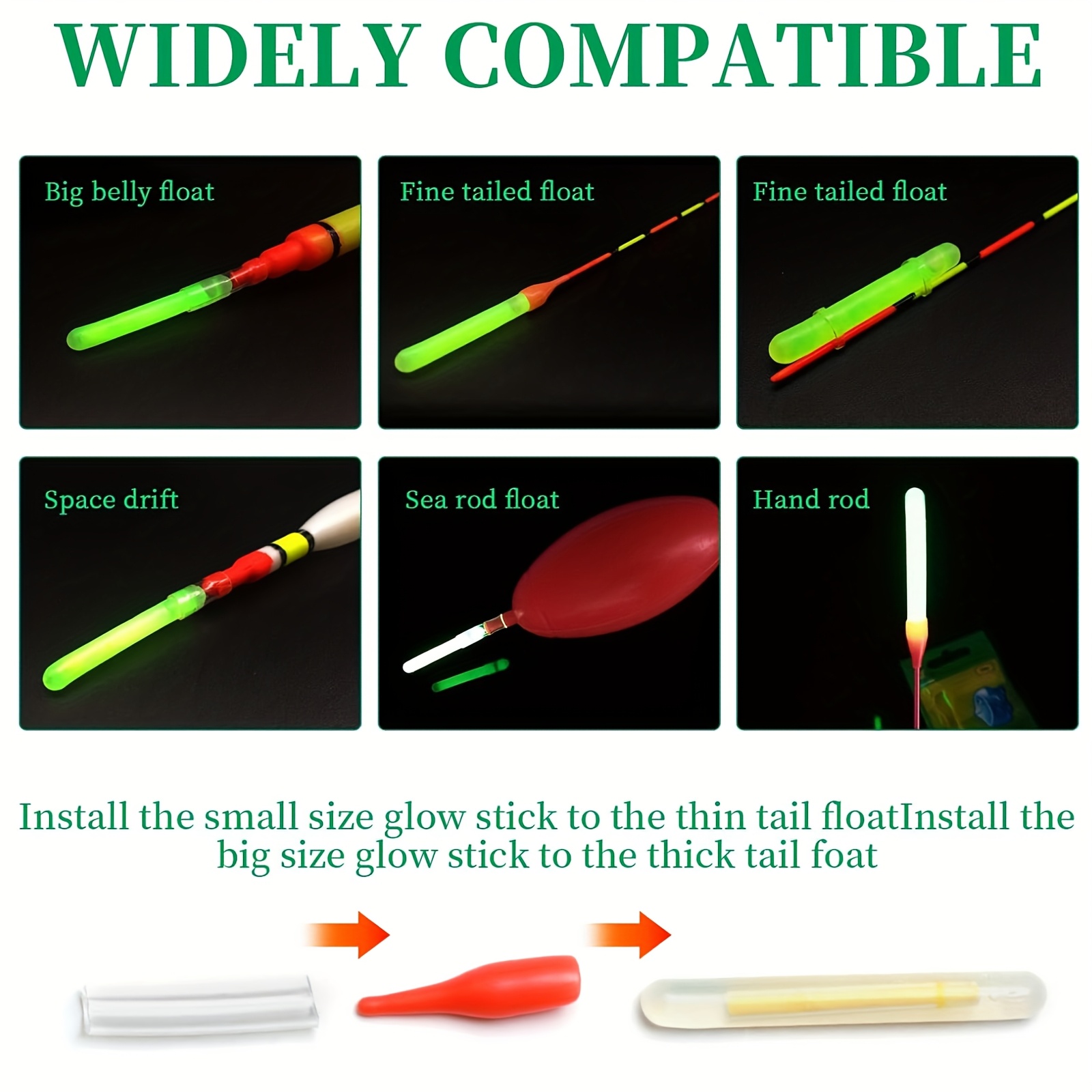 Set di bastoncini luminosi da  - Night Float Fishing recensione e prezzo