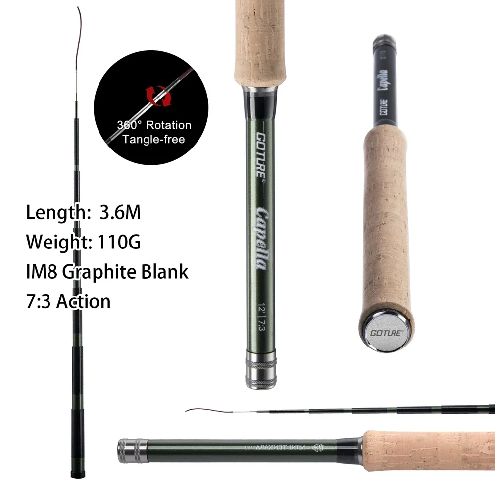 Goture Combo Canna da Pesca a  - Fly Fishing Set recensione e prezzo